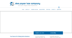 Desktop Screenshot of deepaperbox.com